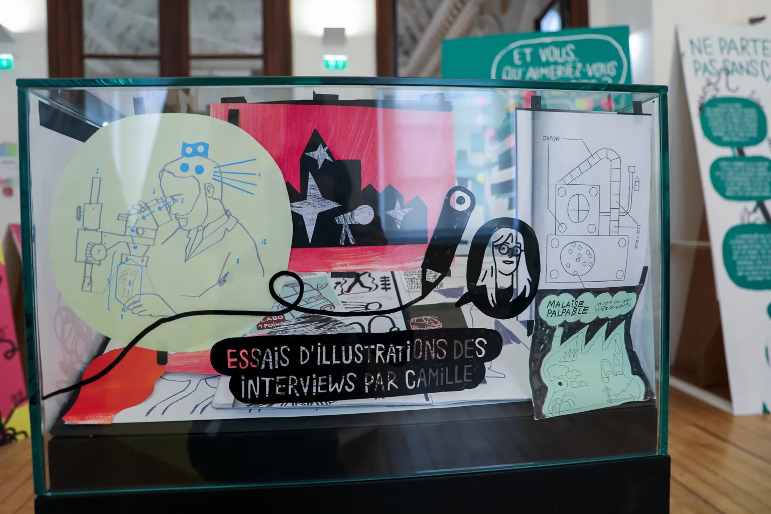 exposition Ça chauffe chez les scientifiques